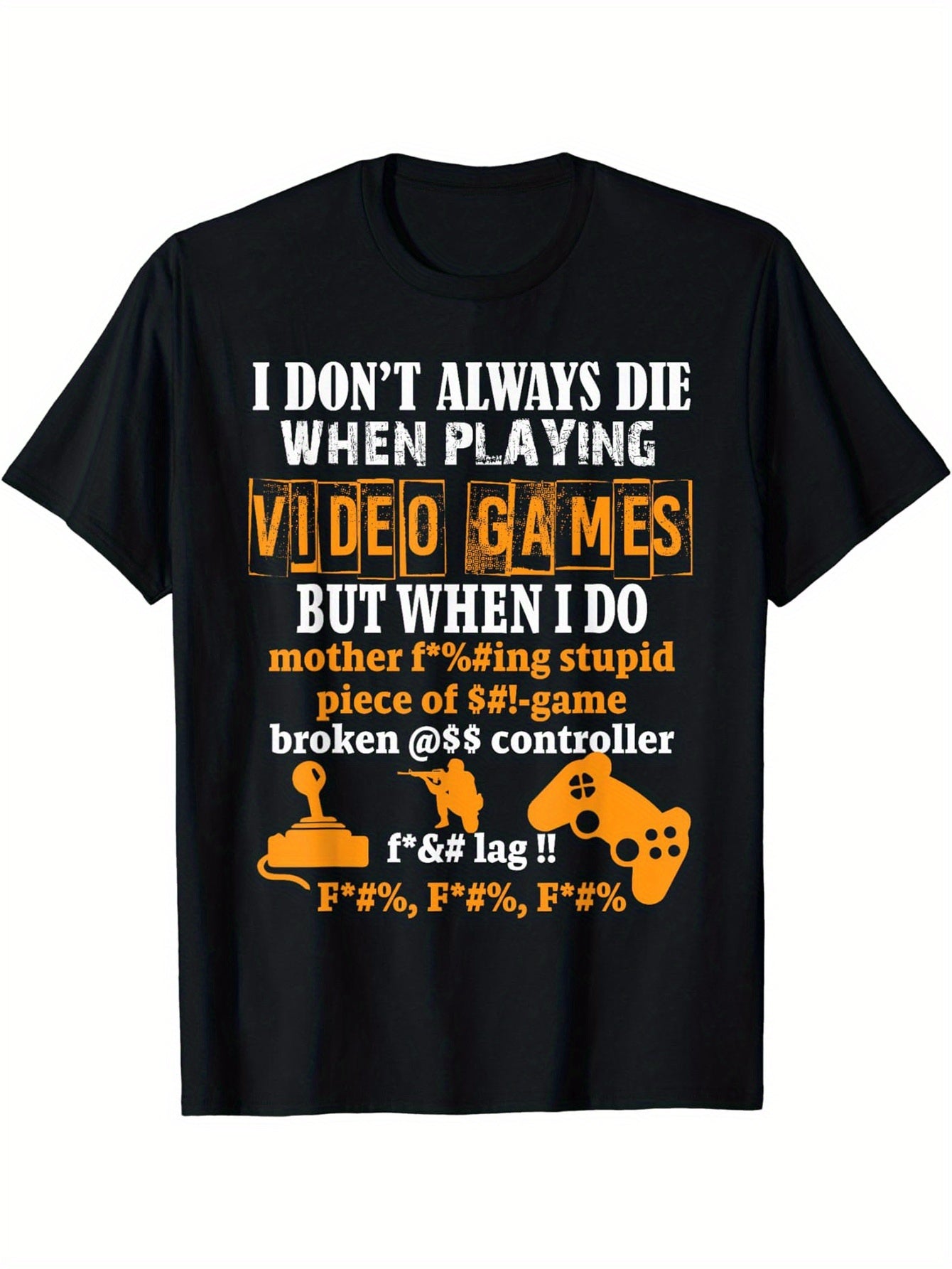 Men's Summer Game Console T-Shirt – Stylish & Versatile