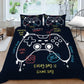 3D Game Console Quilt Cover & Pillowcase Set