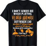 Men's Summer Game Console T-Shirt – Stylish & Versatile